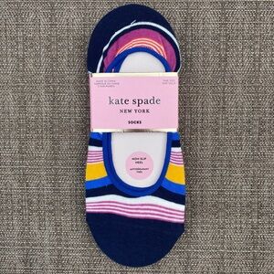KATE SPADE Cotton Blend Liner Socks - LINER MULTI (3 pack)